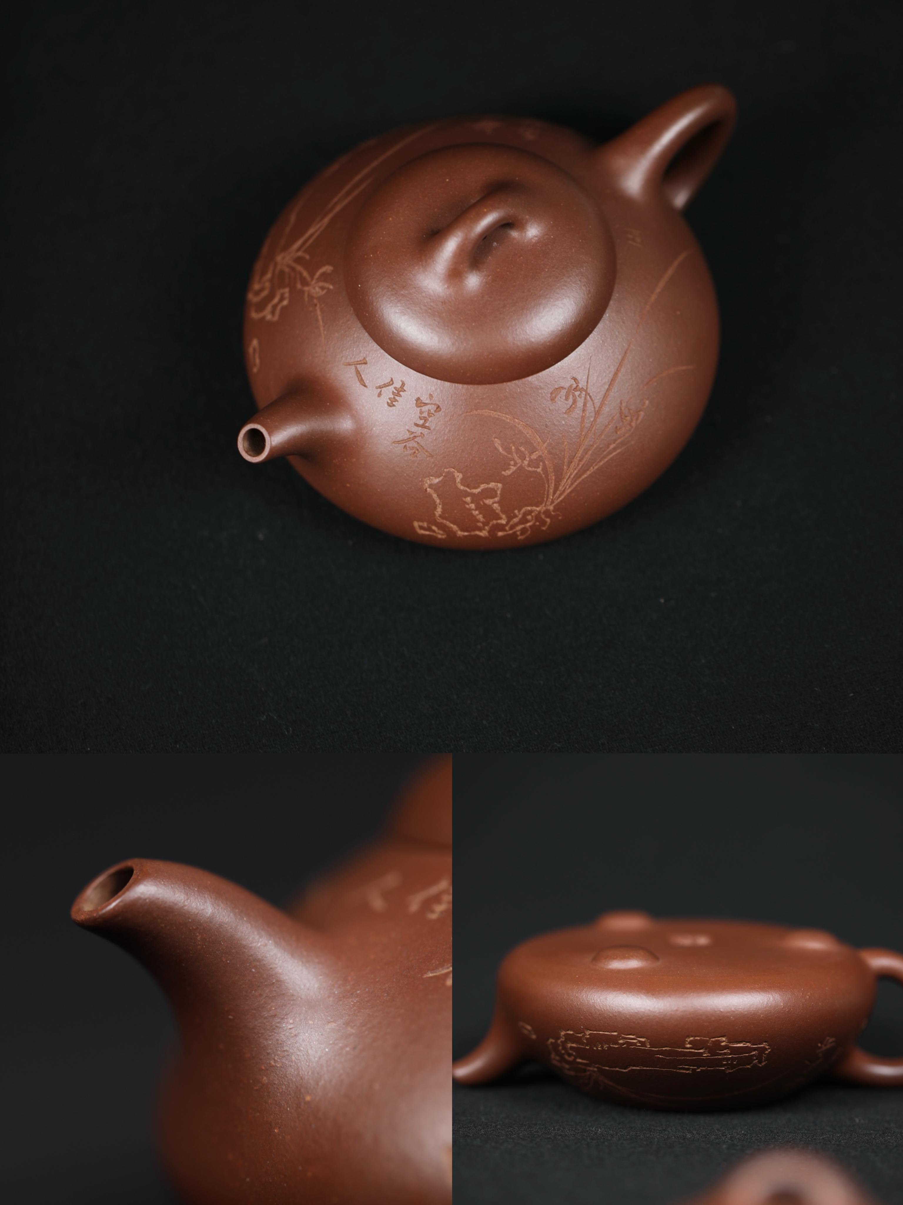 紫砂壶 的想法: 石瓢壶制作已较为成熟,陈曼生,杨彭年时期,"石铫" 有