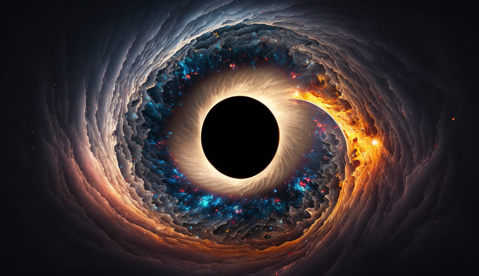 ai诗韵 的想法: 《黑洞之谜》