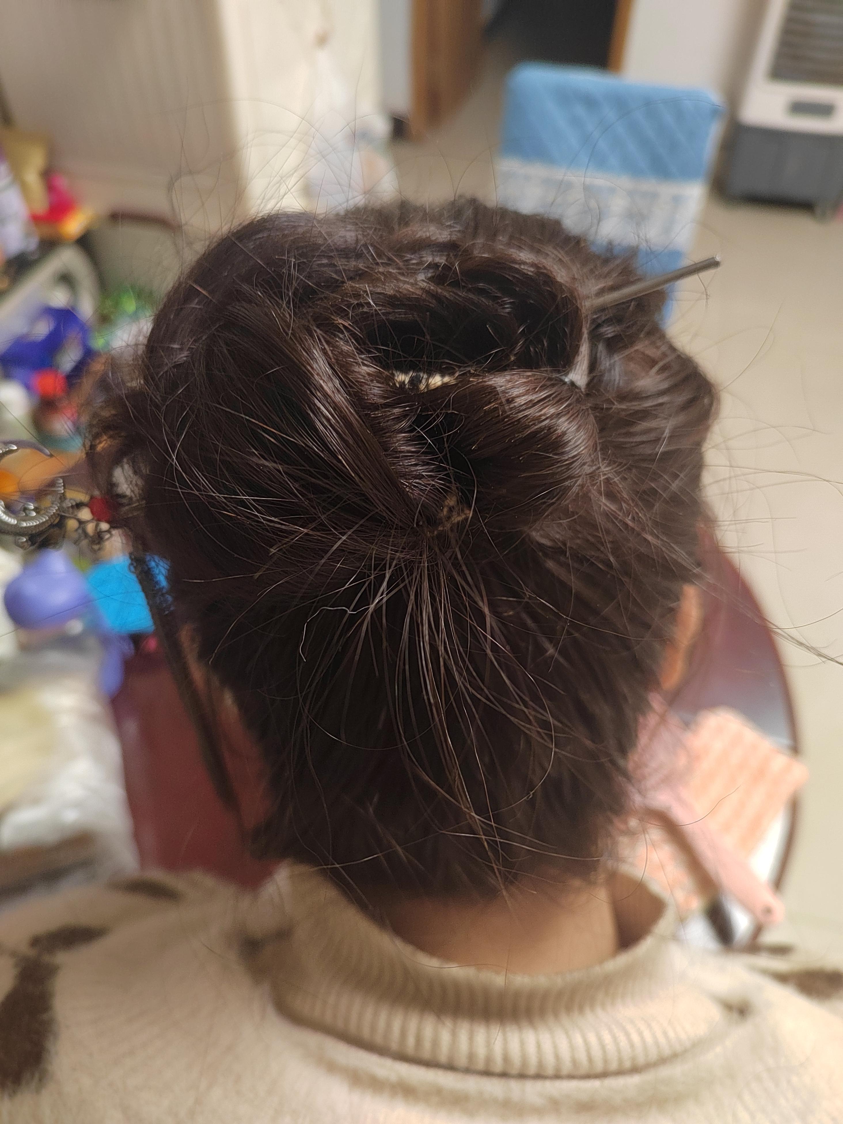 姑宝 的想法 一起学盘头发