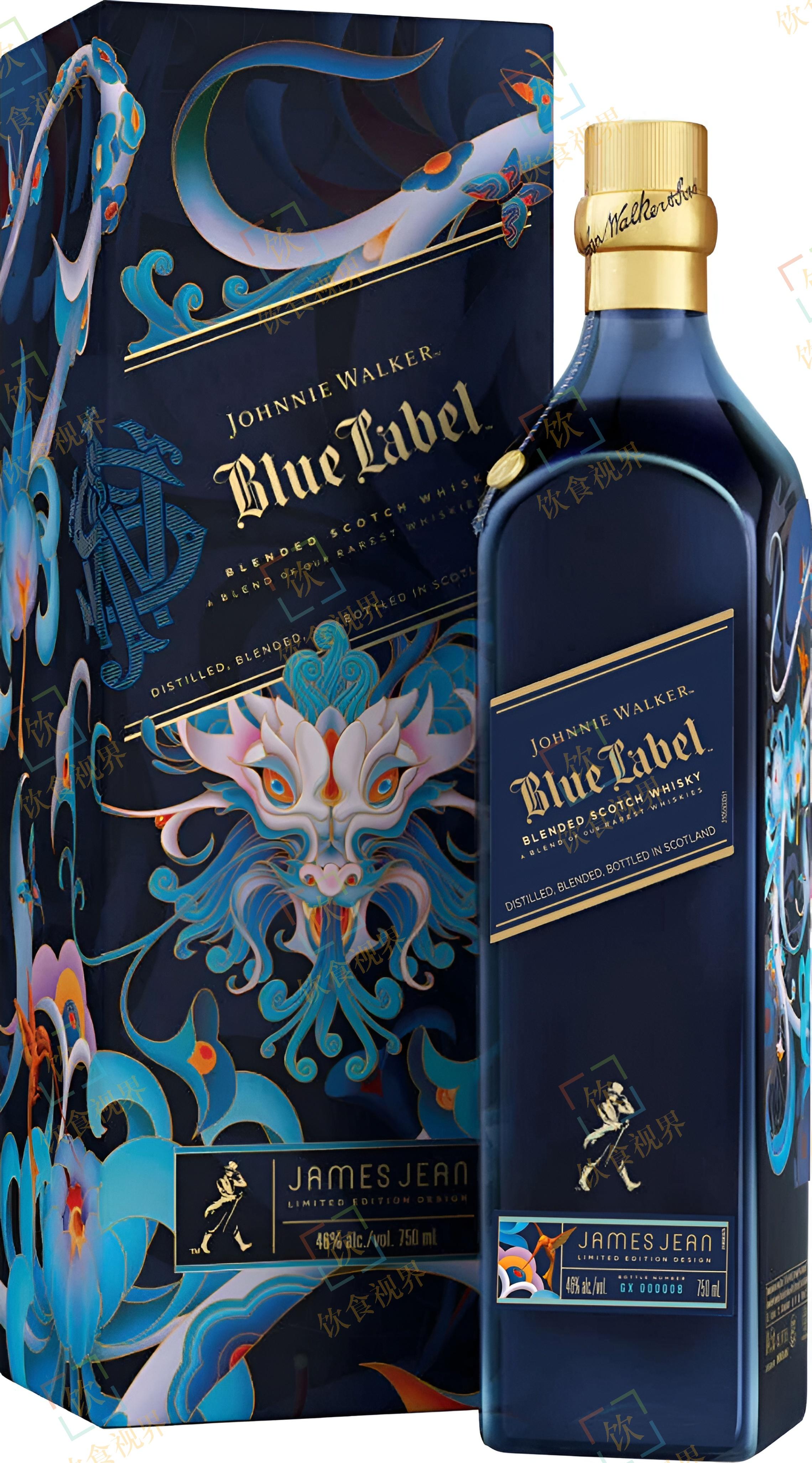 尊尼获加龙年生肖威士忌插画将开售 | 尊尼获加(johnnie walker)是