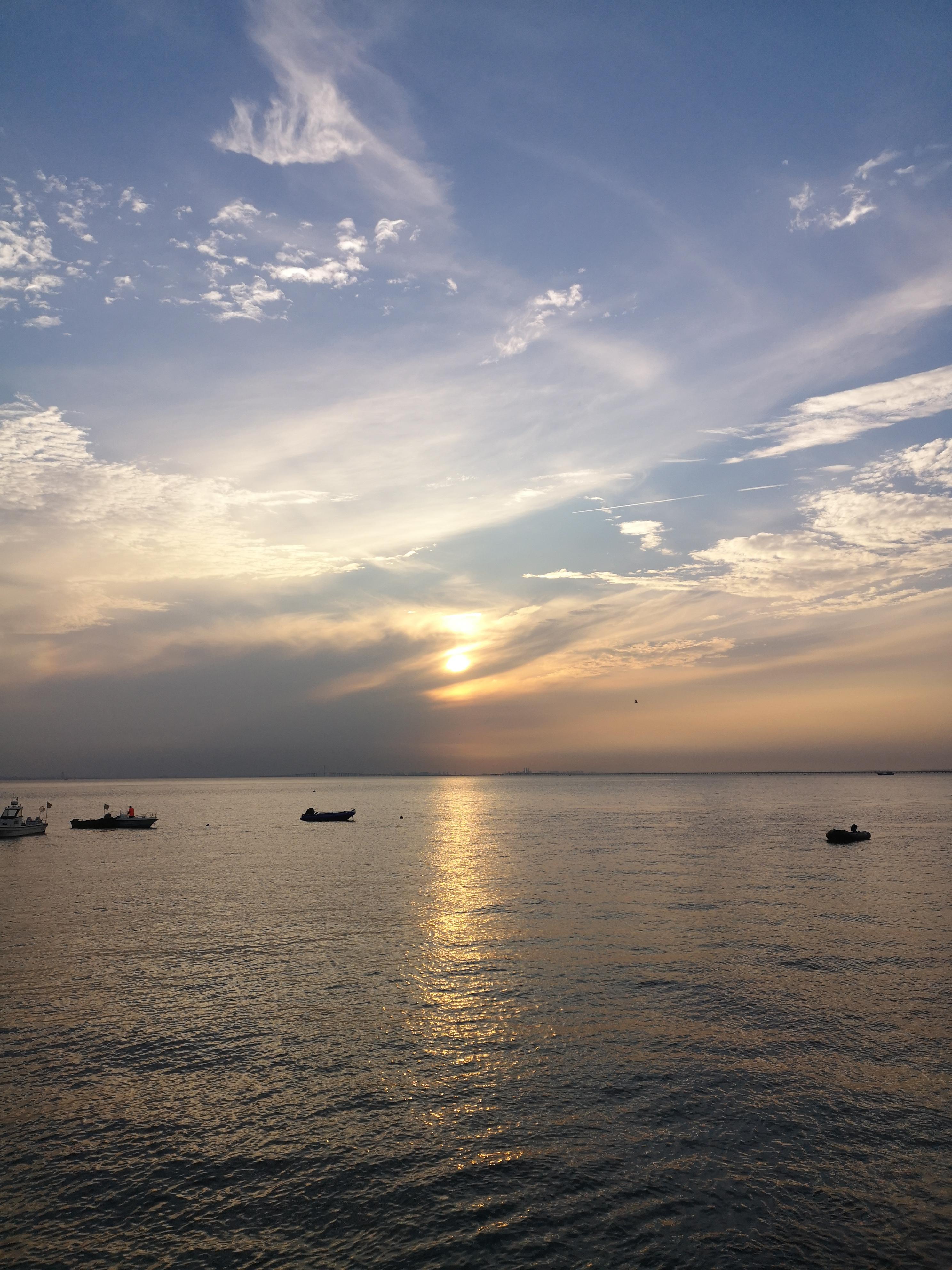 麦可 的想法: 落日 | 95 分享宝藏落日:海上日出固然很美,海上日落
