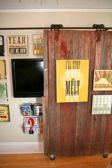 谷仓门室内门 美式移门轨道滑轮 吊轮滑轨 推拉门吊轨