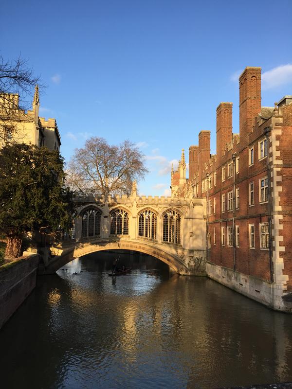 剑桥大学叹息桥(st. johns college)