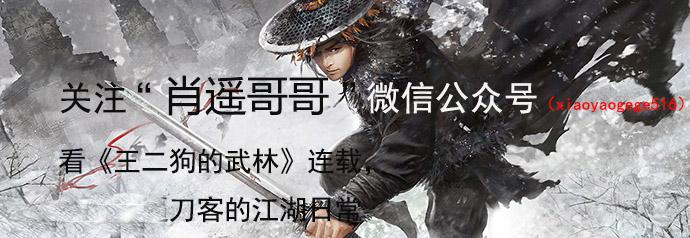 王二狗的武林之孔雀大侠 | 一个逗逼刀客的江湖日常(连载2)