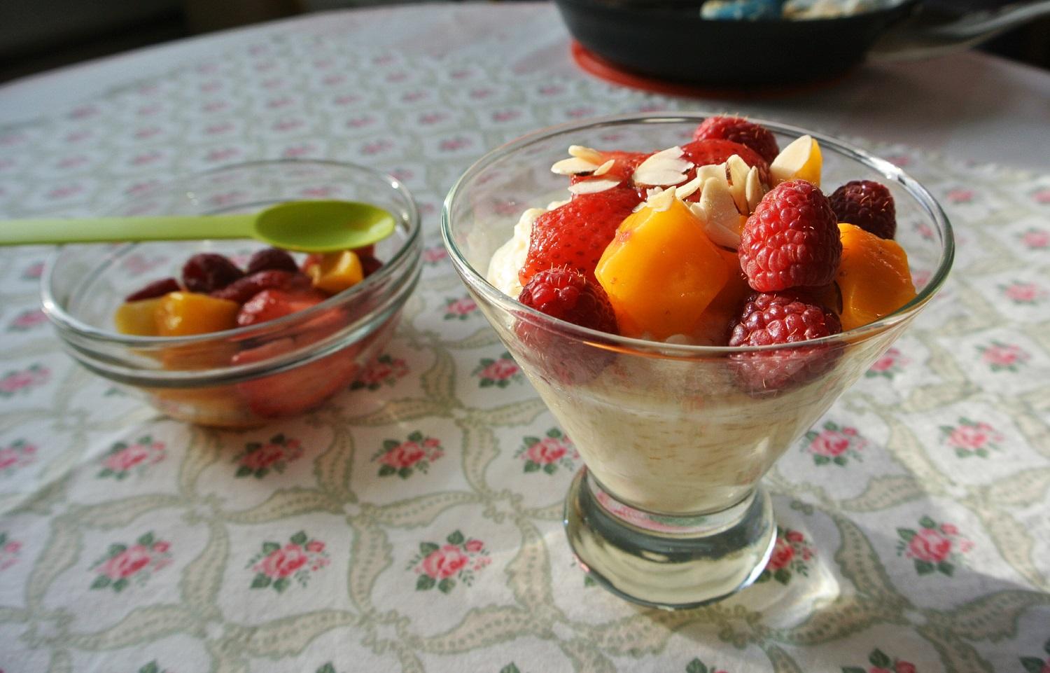 奶油大米布丁(creamy rice pudding)配料表 ingredients