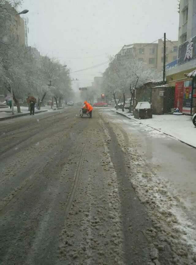 现在中国哪里还下雪?