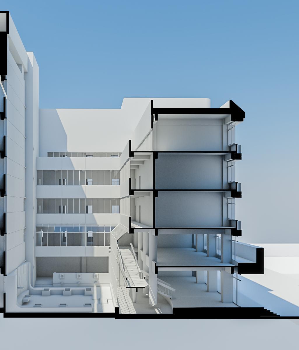 建筑剖透视光影表达