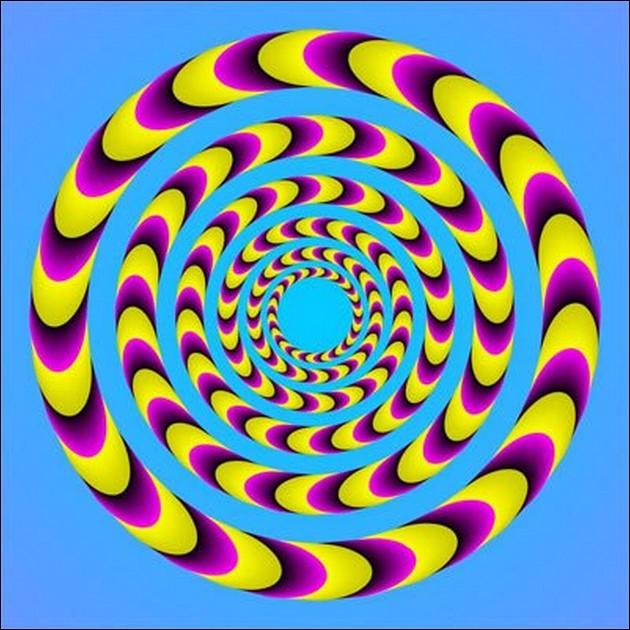 不是风动不是幡动仁者心动周边漂移错觉一旋转