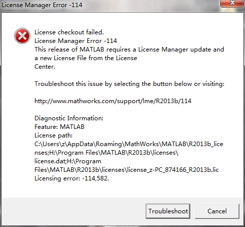 matlab安装出现了license错误该怎么解决? - MATLAB