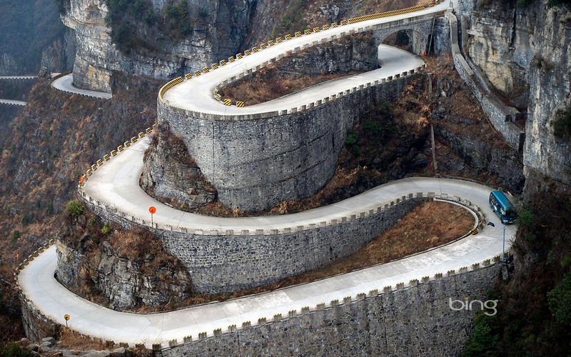 中国十大最美天路图片