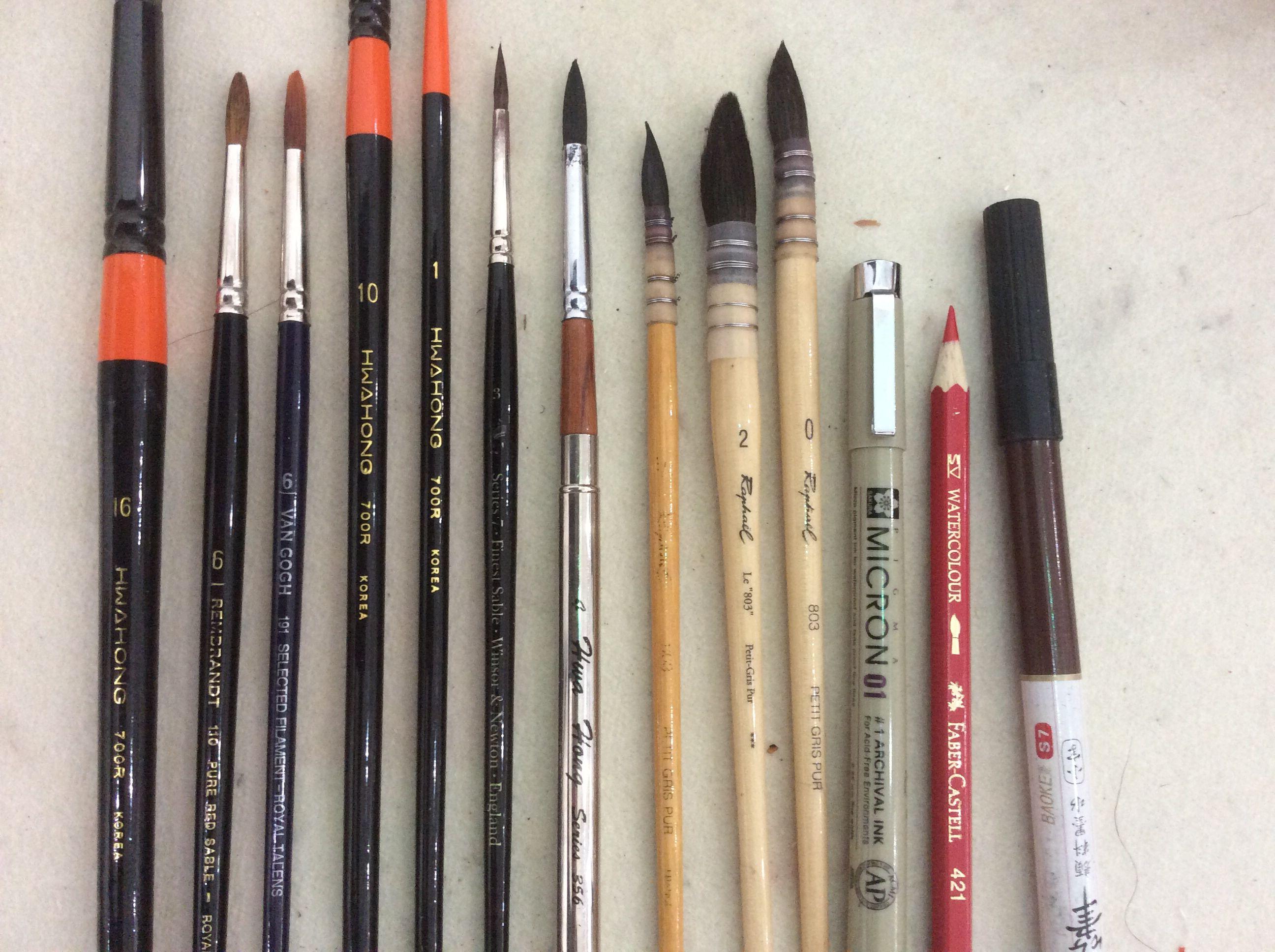 初入坑水彩画工具推荐?