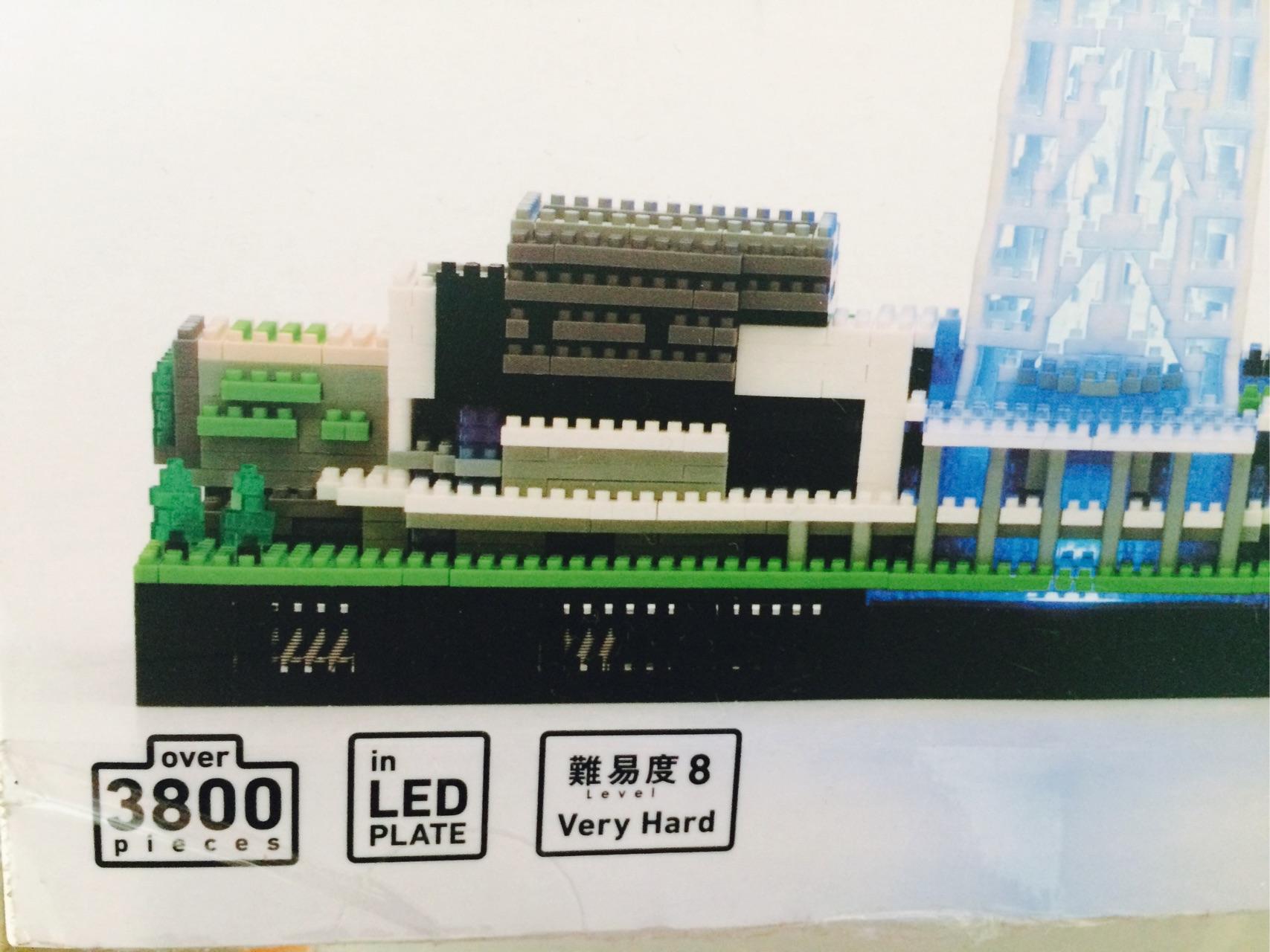 nanolego豪华led版东京塔终于搭好了