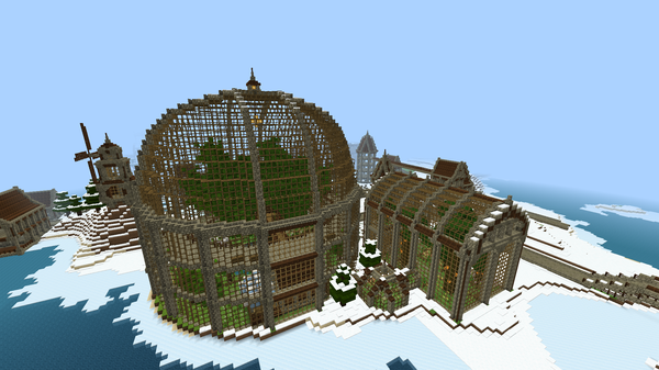 不一样的思路 在minecraft当中建一座城 知乎