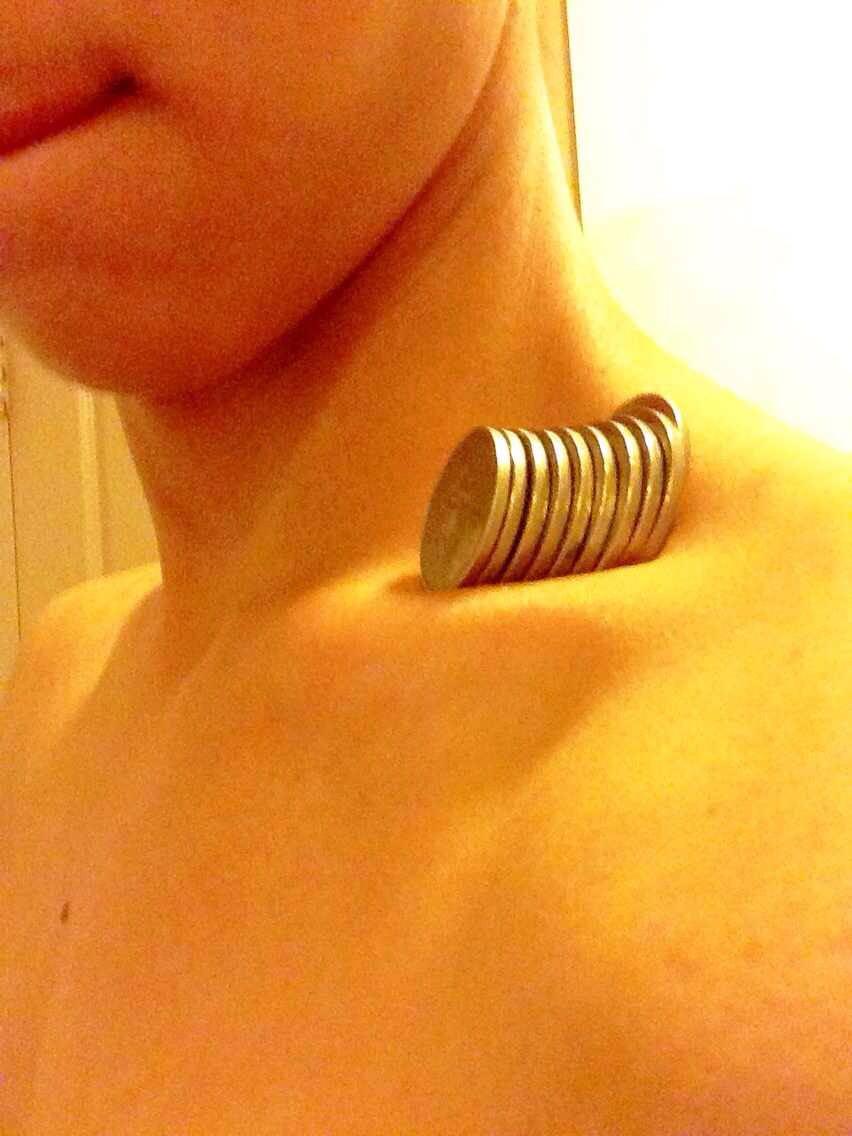 锁骨放硬币是怎么做到的？