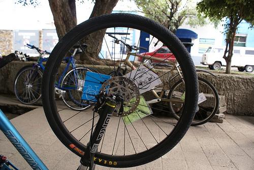 死飞车轮辐条间放照片做装饰的习惯由来是什么?