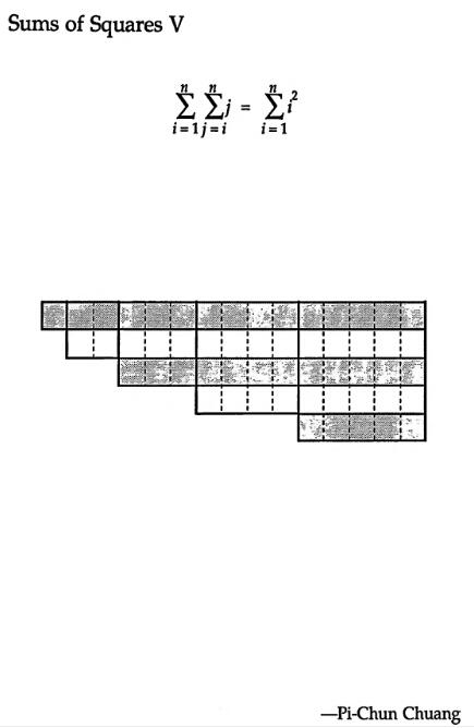 正整数的平方和公式是什么?怎么证明?