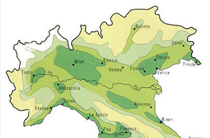 为什么意大利北部的主要城市并不位于波河下游