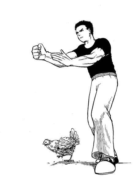 典传国术心意拳鸡腿释疑