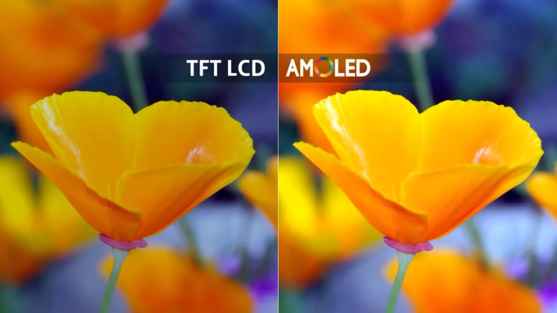 Super AMOLED, IPS, AMOLED, SLCD, TFT 哪