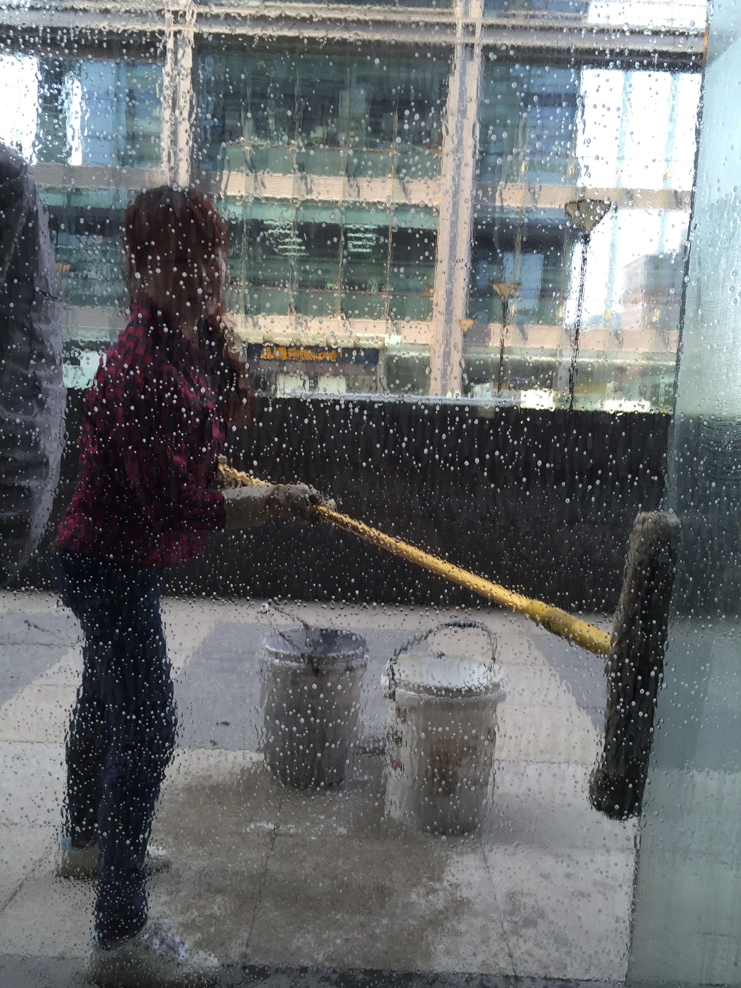 大阪天守阁博物馆的裸眼3D丰臣秀吉影片用的