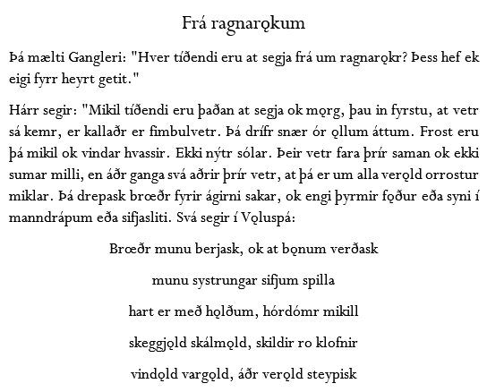 后来看到文章说冰岛语和古诺斯语区别很小,冰岛大学官网上又有免费的