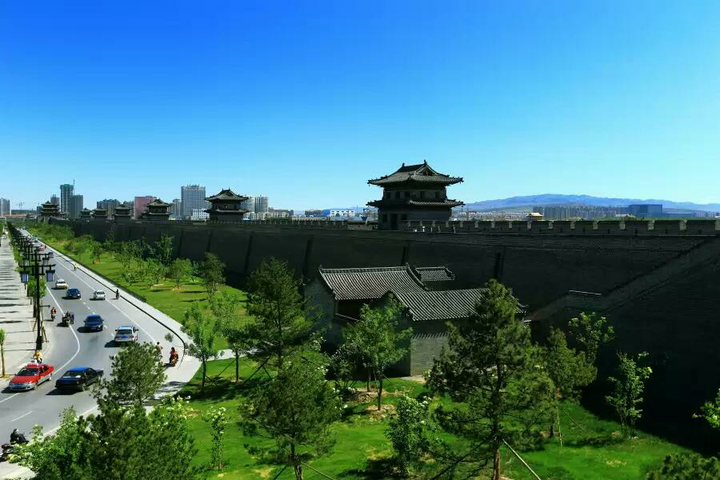 城墙,乾楼,仿明清