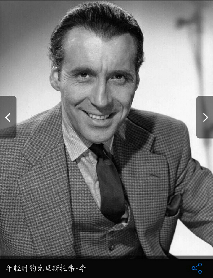 如何评价克里斯托弗·李(christopher lee)?