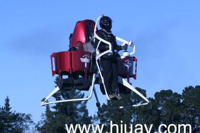 【觸動力】圓你飛行夢的單人噴氣式飛行器martin jetpack https