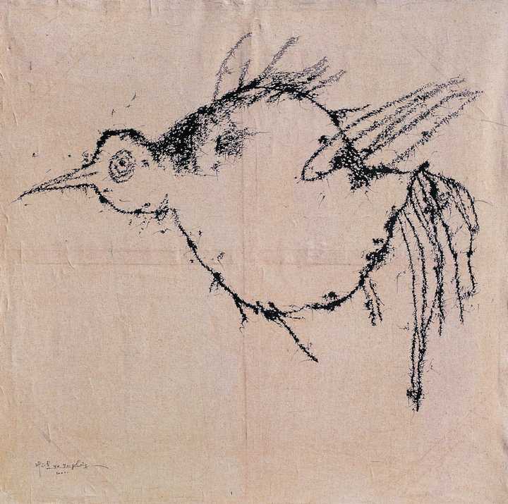 叶永青的《鸟》这幅画为什么值 25 万?是普通人看不懂艺术吗?