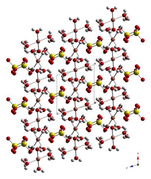 五水硫酸铜结构图解图片
