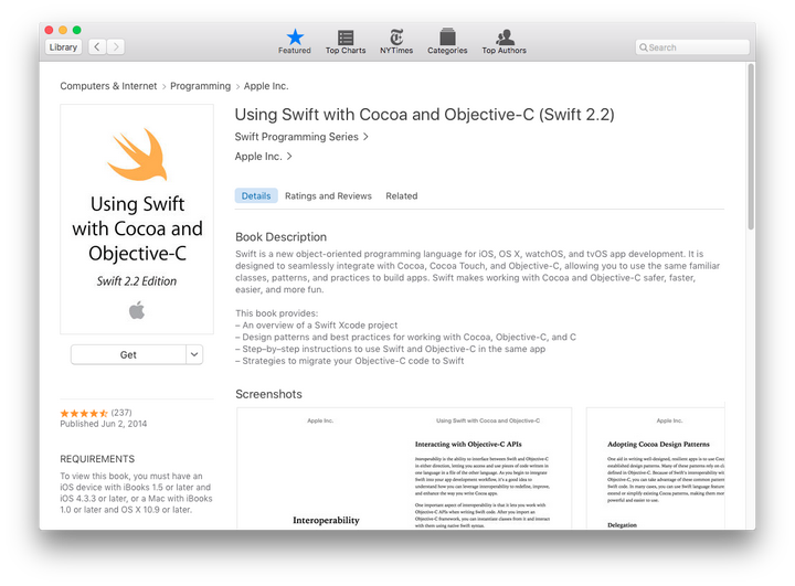 哪里有用swift 开发macos 的教程或pdf 文档 知乎