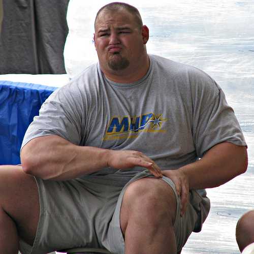 但是: 真胖子的区别. , 肌肉体重高低的差别大了去了.