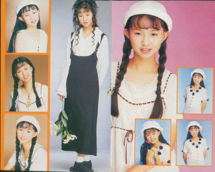 卓依婷,《伸手等你牵》时的清纯模样