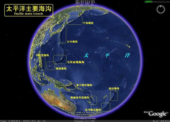 东亚岛弧链图片