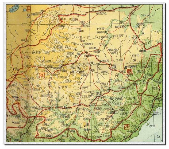 接下来我们看滦河入海口的位置
