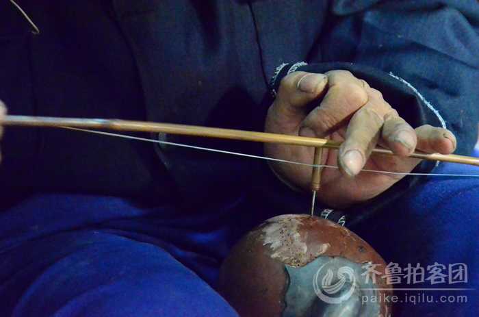 泰安老艺人的锔瓷手艺