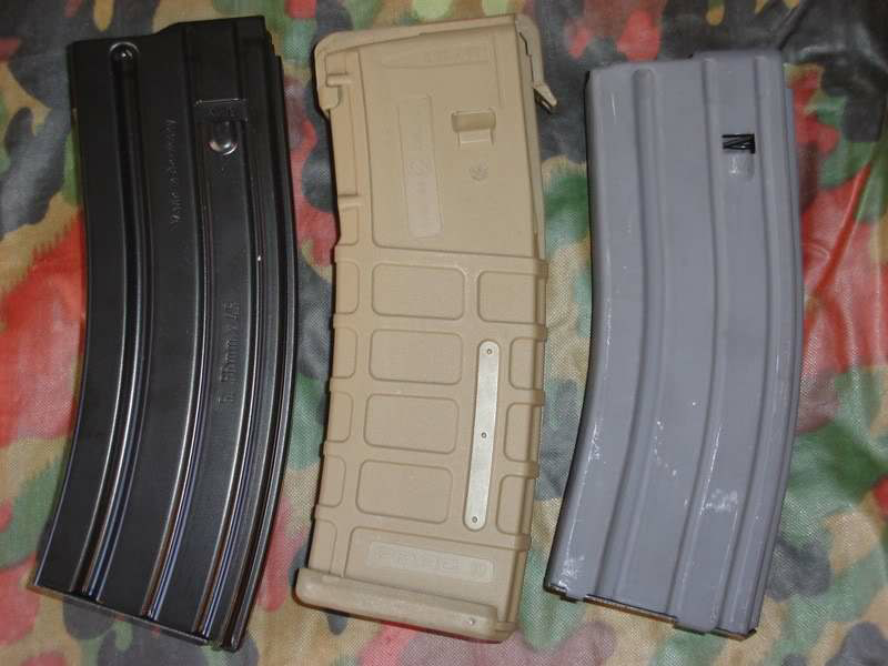 这些都是ar-15的30发弹匣 这个是40发  显示全部