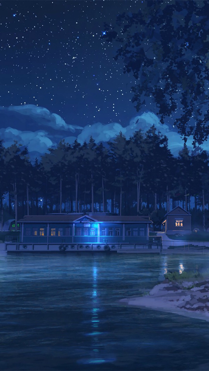 有哪些好看到爆炸的蓝色系壁纸?