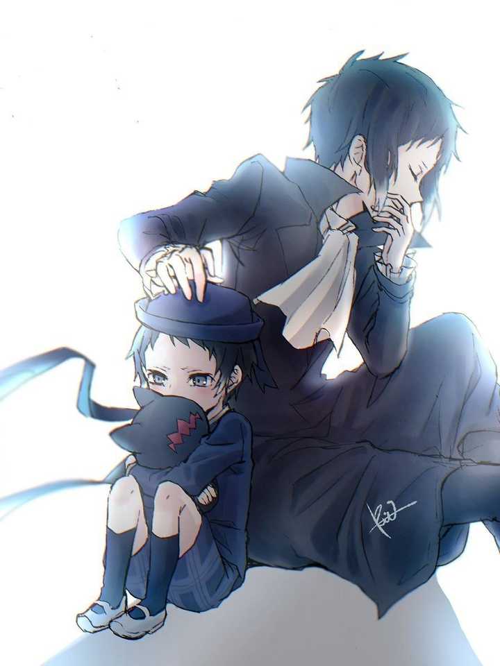 超级正经的小黑子~让人忍不住想上去捏脸蛋 贤章在这部番中的声音特别