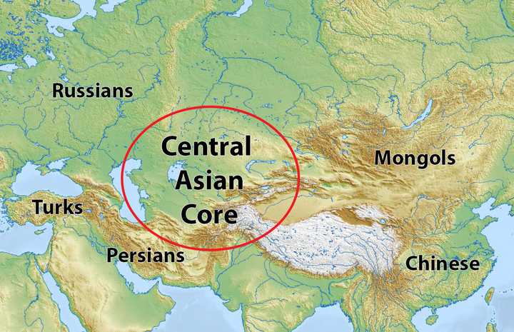 2050年的中亚人口 乌兹别克斯          5000万 哈萨克斯坦