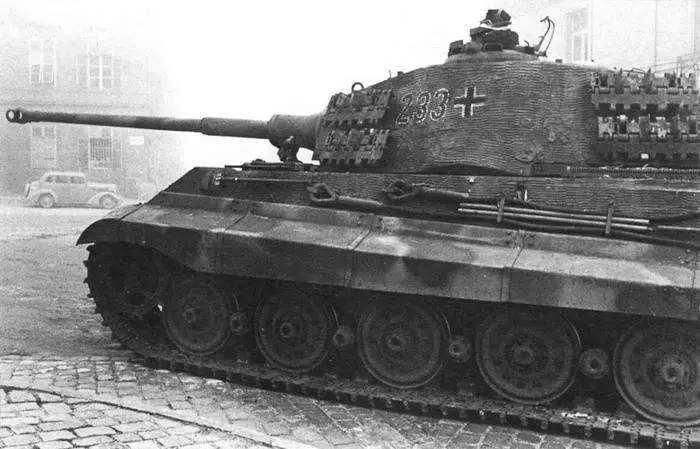 二战德国最后的虎式图片