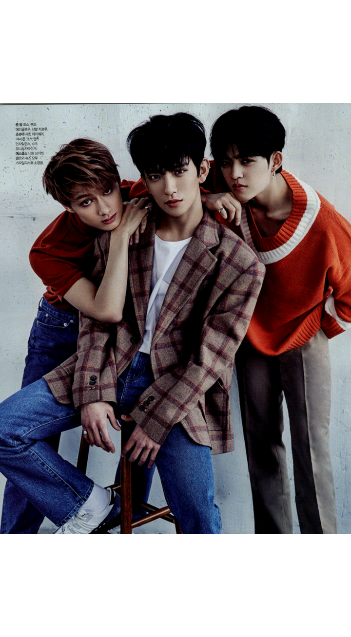 韩国男团中的神颜照片?