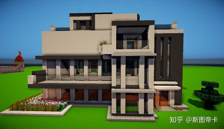 如何在minecraft 里建筑漂亮的现代别墅 知乎 如何在minecraft 里建筑漂亮的现代别墅 知乎