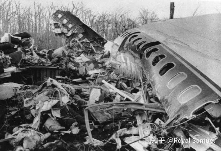 波音707空难图片