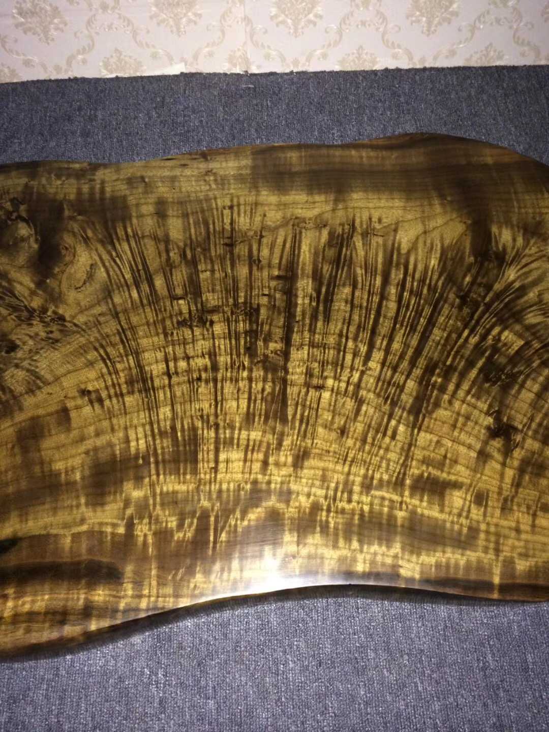 阴沉金丝楠满水波干泡茶盘