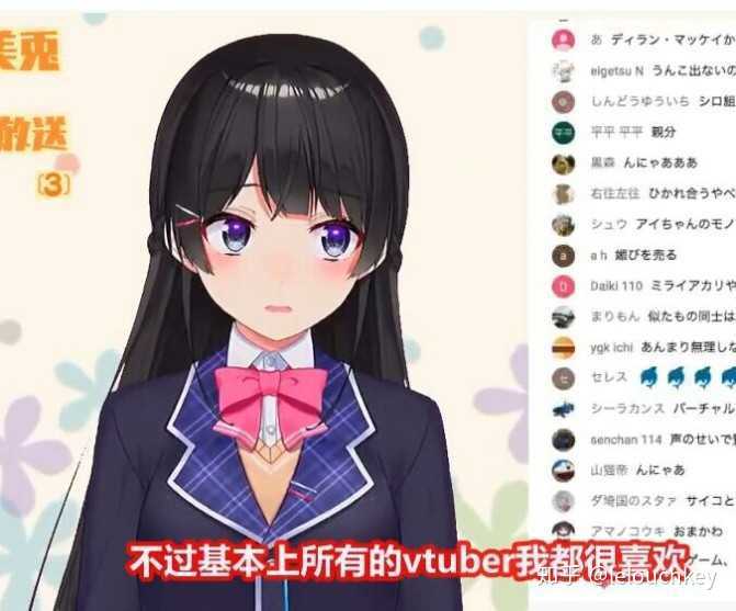 你最喜欢哪个虚拟vtuber 为什么喜欢她 他 知乎