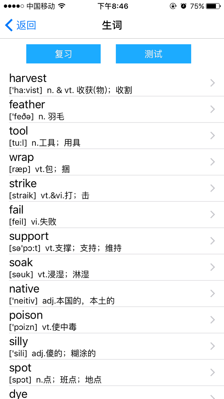 有哪些英语词典类手机应用的推荐?