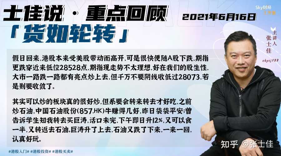 士佳说重点回顾货如轮转