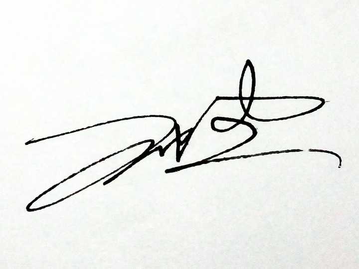 王伟杰艺术签名图片