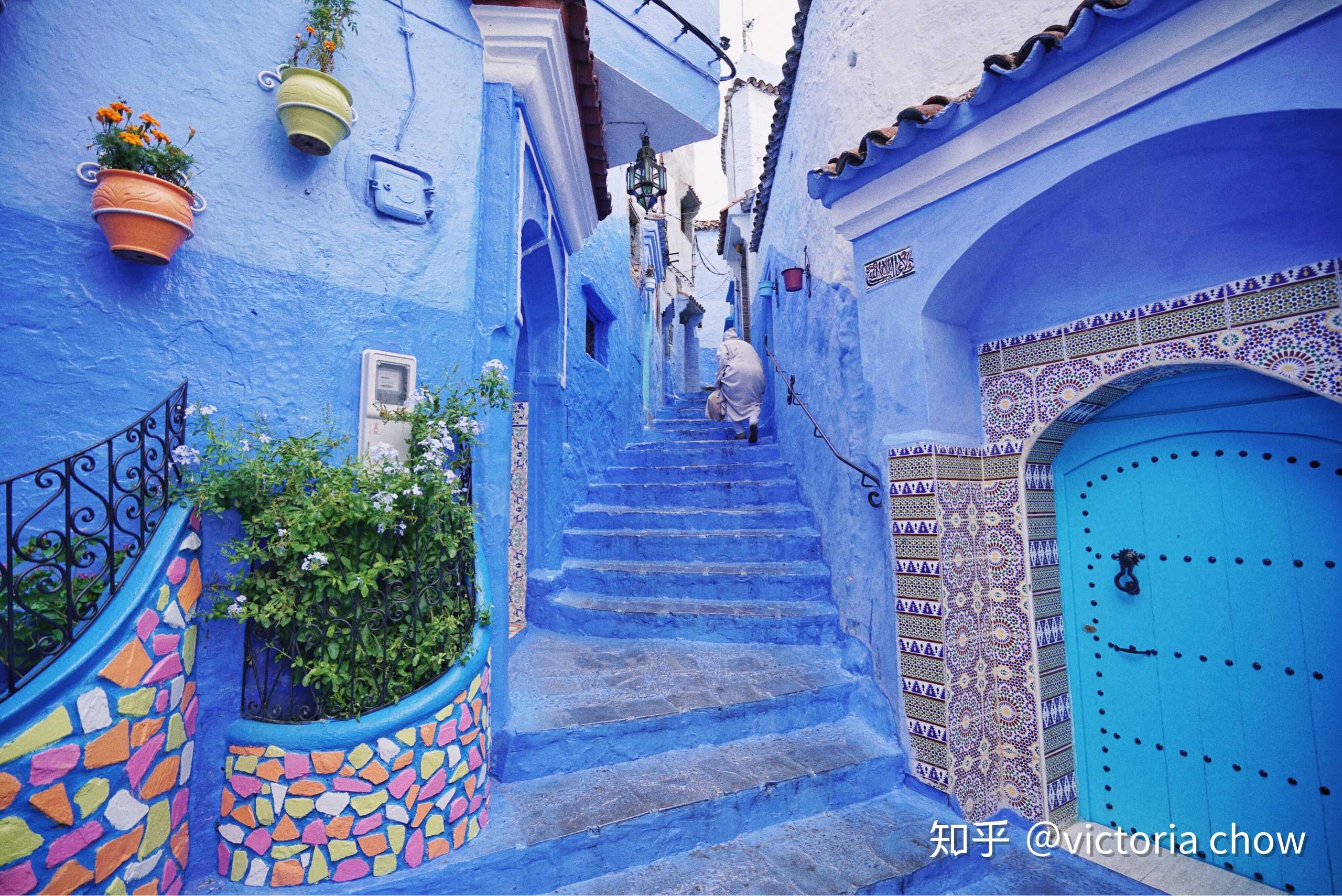 世界三大蓝城之 摩洛哥舍夫沙万.